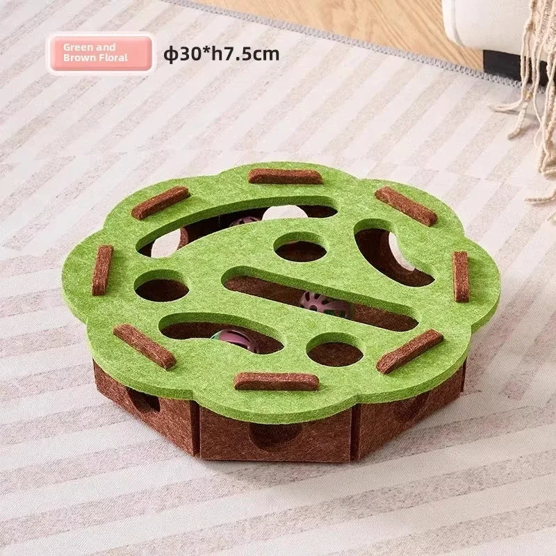 Cat Puzzle Felt Box – Keep Your Cat Busy So You Can Have Peace