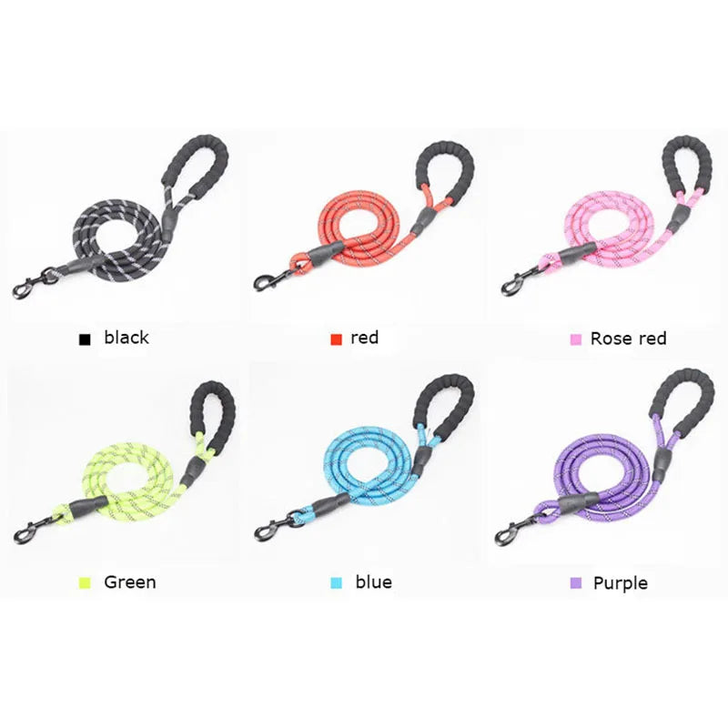 Reflective Dog Leash – Walk Safely at Night Without Worrying About Traffic