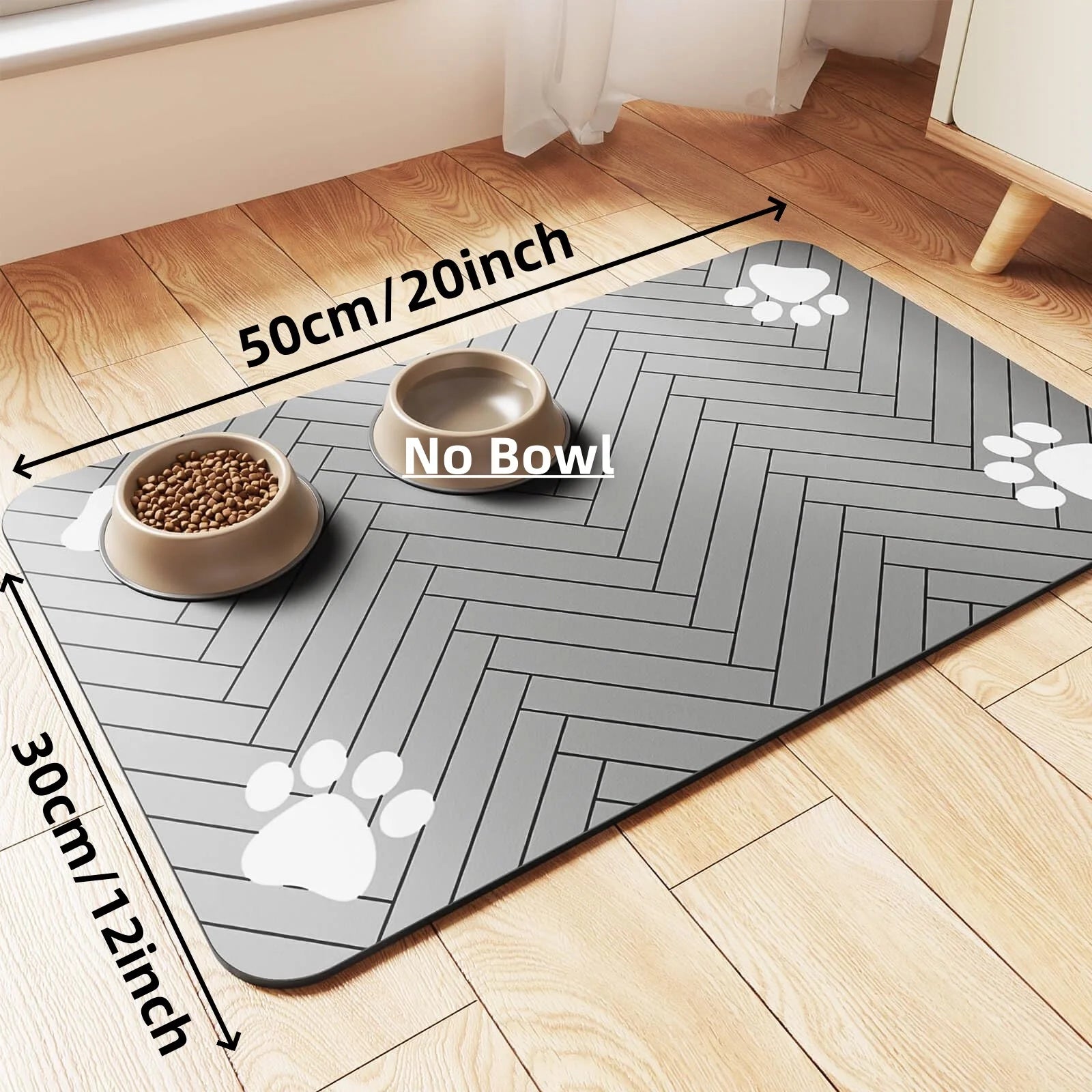Waterproof Pet Feeding Mat – Stop Food & Water Spills from Ruining Your Floor