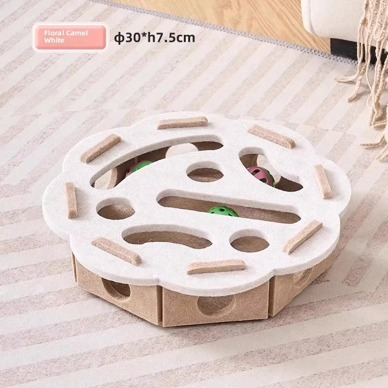 Cat Puzzle Felt Box – Keep Your Cat Busy So You Can Have Peace