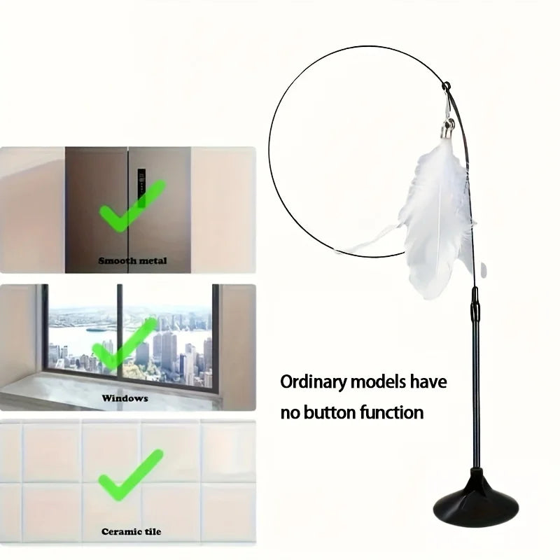 Cat Teaser Stick – Keep Your Cat Active Even When You’re Busy