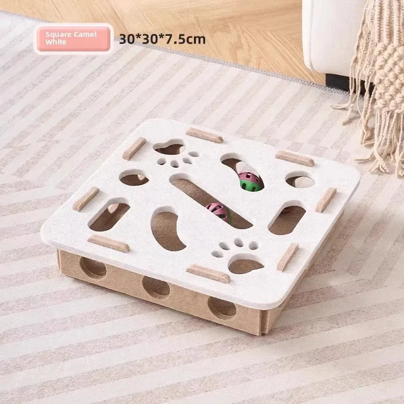 Cat Puzzle Felt Box – Keep Your Cat Busy So You Can Have Peace