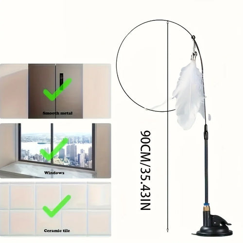 Cat Teaser Stick – Keep Your Cat Active Even When You’re Busy
