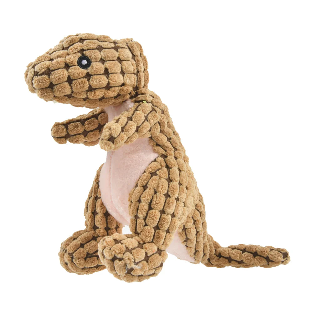 Plush Dinosaur Dog Toy – For Dogs That Destroy Every Toy in Minutes