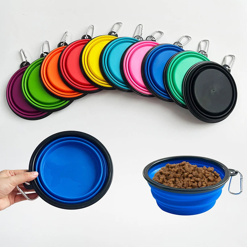 Collapsible Pet Bowl – Never Leave Home Without Water for Your Pet Again