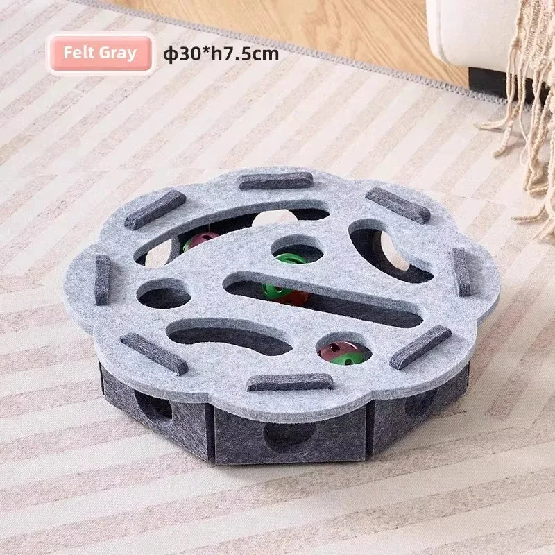 Cat Puzzle Felt Box – Keep Your Cat Busy So You Can Have Peace