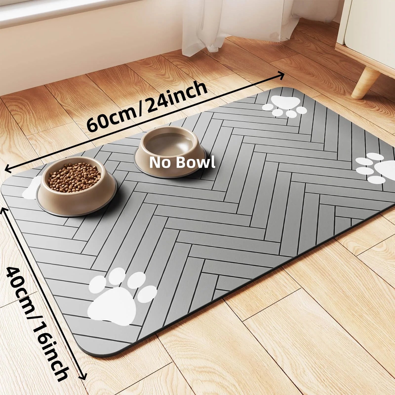Waterproof Pet Feeding Mat – Stop Food & Water Spills from Ruining Your Floor