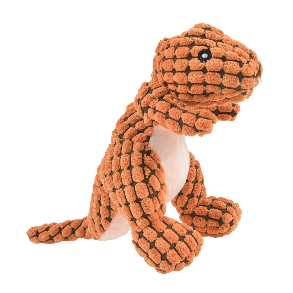 Plush Dinosaur Dog Toy – For Dogs That Destroy Every Toy in Minutes