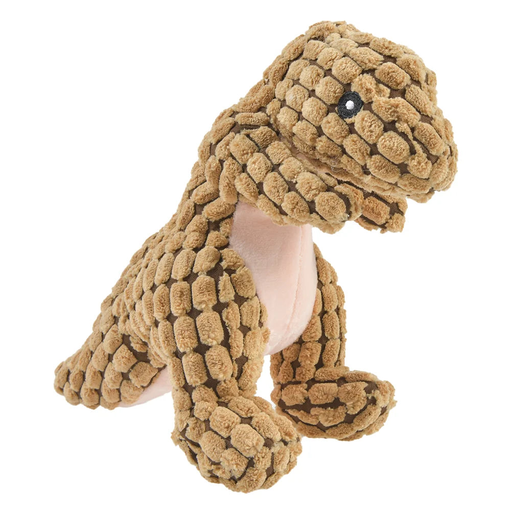 Plush Dinosaur Dog Toy – For Dogs That Destroy Every Toy in Minutes