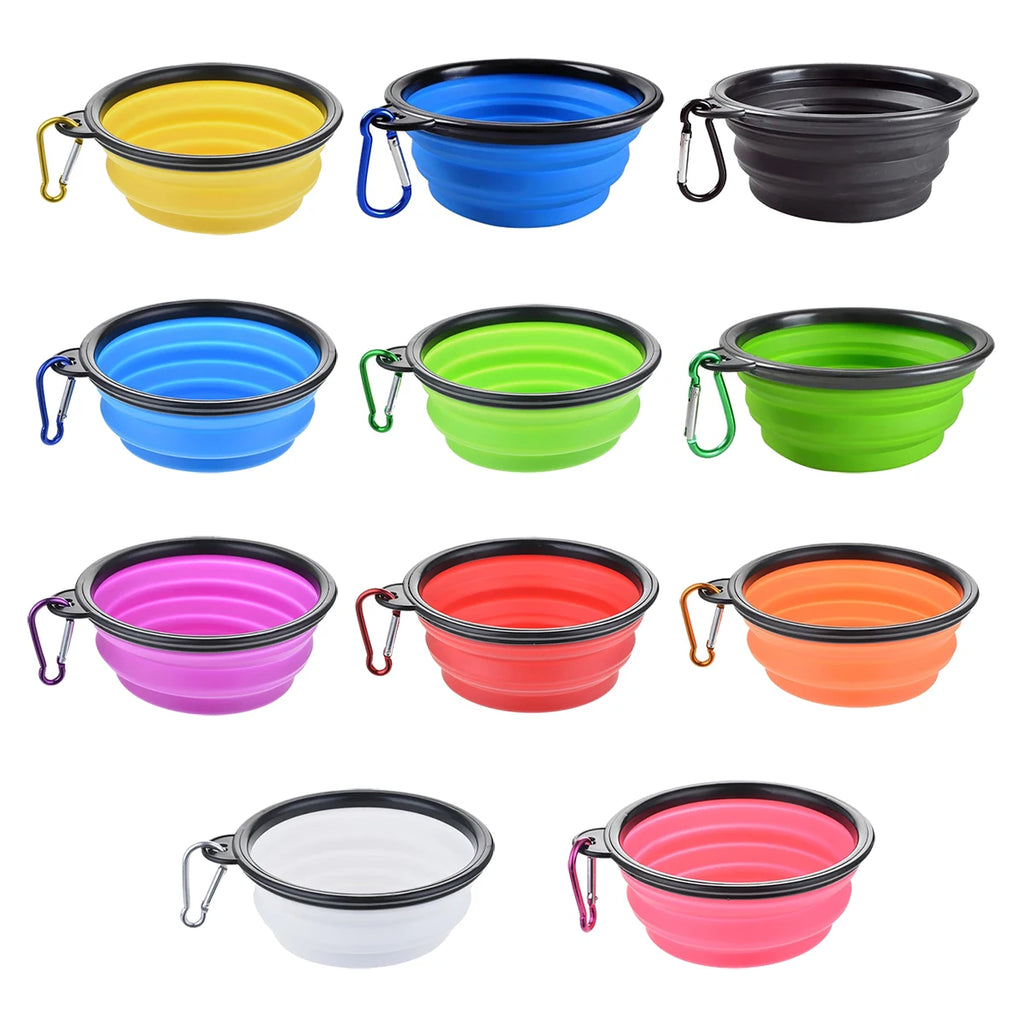 Collapsible Pet Bowl – Never Leave Home Without Water for Your Pet Again
