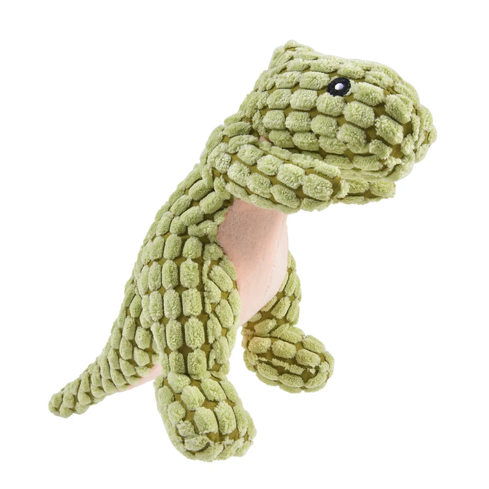Plush Dinosaur Dog Toy – For Dogs That Destroy Every Toy in Minutes